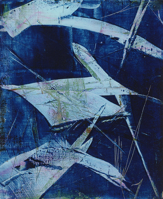 "Tangled Up In Blue 01" - Fine Art Print