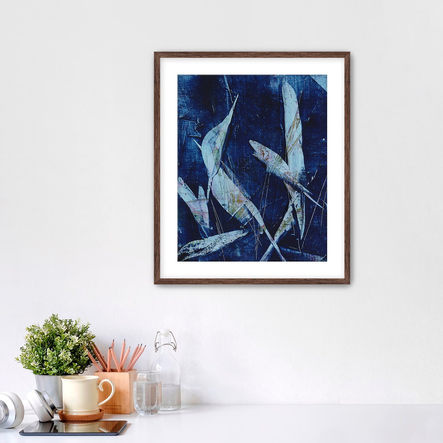 "Tangled Up In Blue 02" - Fine Art Print