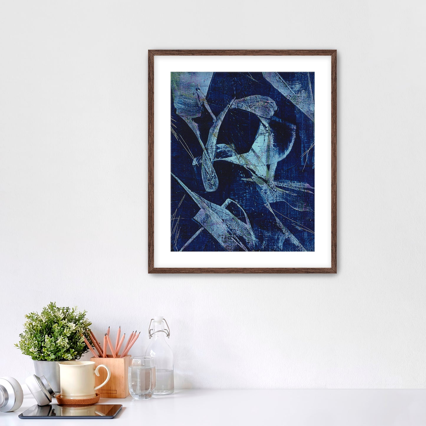 "Tangled Up In Blue 03" - Fine Art Print