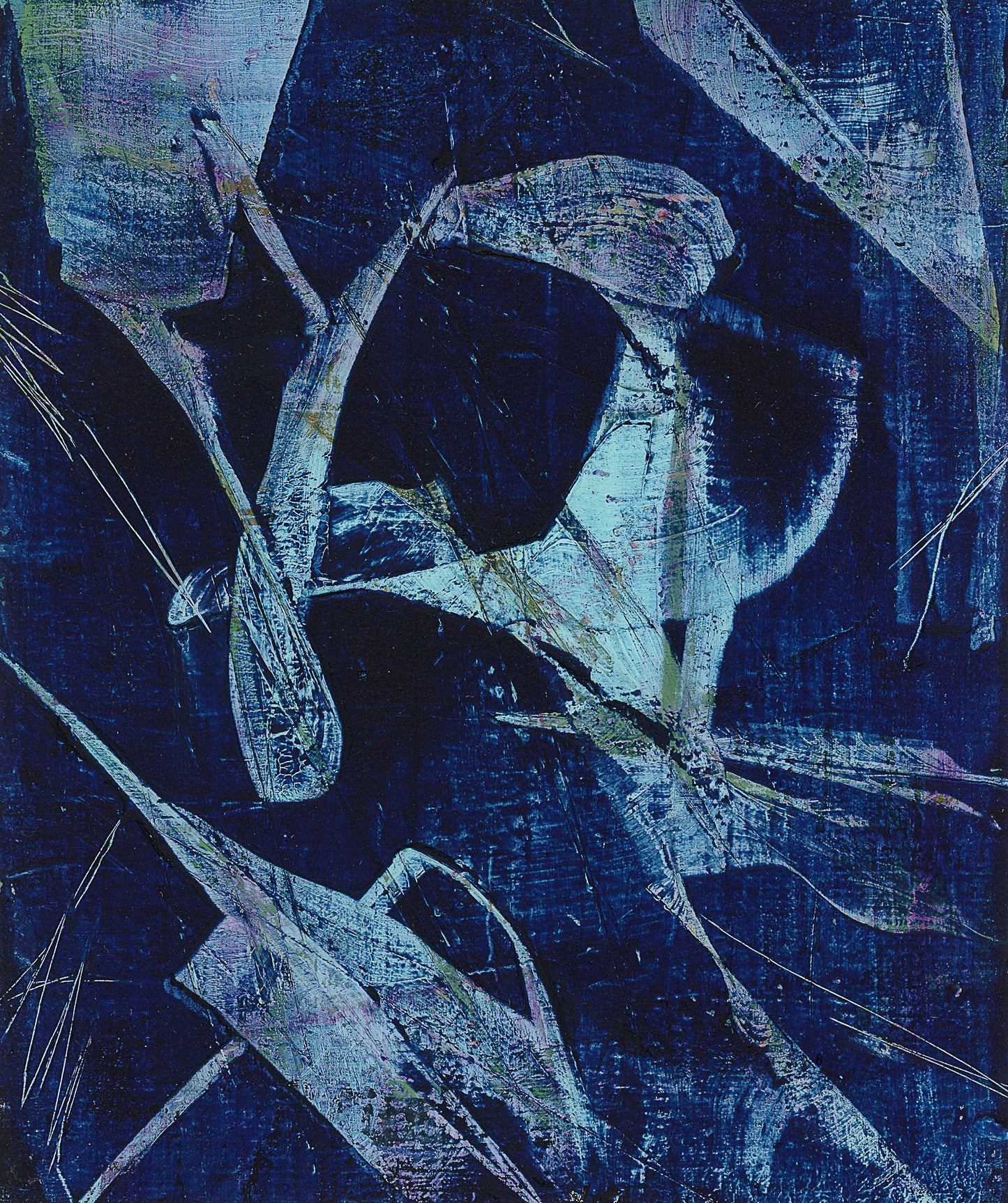 "Tangled Up In Blue 03" - Fine Art Print